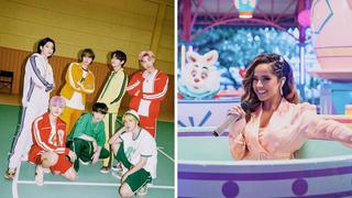 Becky G aún no lo cree: BTS cantó en español versos de la canción “Chicken Noodle Soup” 