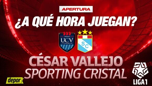 Sporting Cristal y César Vallejo juegan por el Torneo Apertura 2024. (Diseño: Depor)