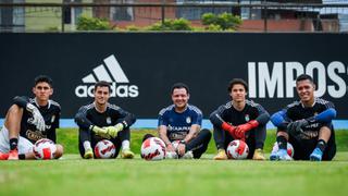 Cerrojos de garantía: la postal de los arqueros de Sporting Cristal en la pretemporada