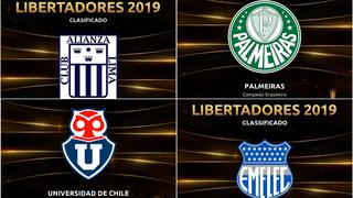 Con Alianza Lima: los clasificados a la Libertadores 2019 a los que Conmebol ya les dio la bienvenida [FOTOS]