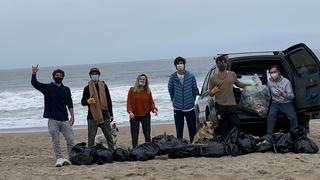 Por una buena causa: tablistas peruanos se reunieron para limpiar la playa La Encantada de Chorrillos