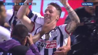 Con lágrimas de emoción: gol de Pablo Lavandeira para el 2-0 de Alianza Lima vs. Melgar [VIDEO]
