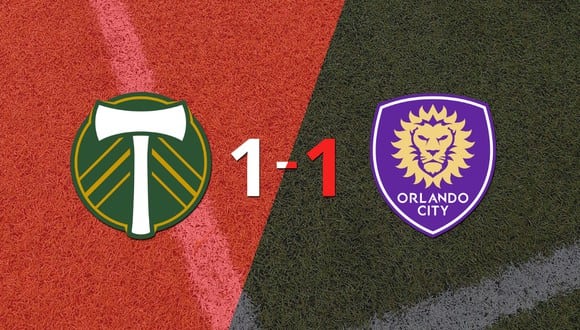 Portland Timbers y Orlando City SC empataron 1 a 1