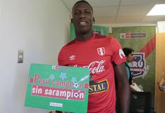 Selección Peruana: jugadores se unieron a campaña de prevención contra la Sarampión