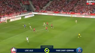 A los segundos: el golazo de Mbappé tras alucinante pase de Messi y el 1-0 de PSG vs. Lille [VIDEO]
