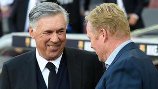 Ancelotti consoló a Koeman tras el ‘Clásico’: “Es un trabajo complicado, hay que seguir”