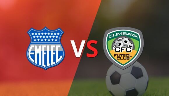 Emelec y Cumbayá FC se mantienen sin goles al finalizar el primer tiempo