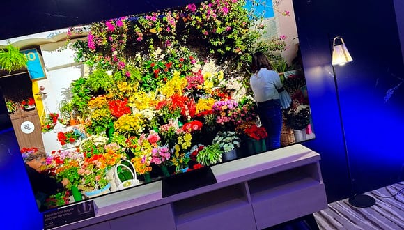 Así son los nuevos televisores de Samsung, los Samsung Neo QLED 8K. Conoce todas sus características. (Foto: MAG - Rommel Yupanqui)