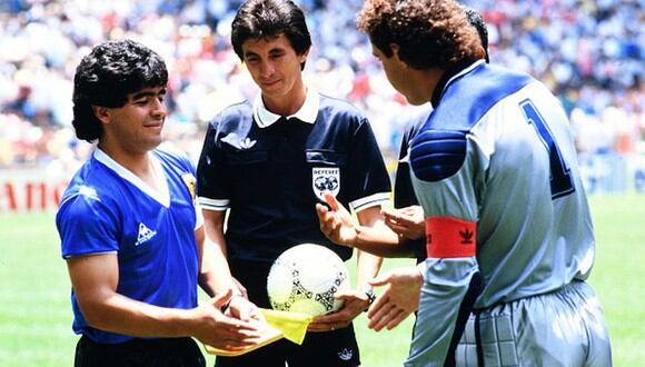 Diego Maradona fue campeón mundial en México 1986. (Getty)