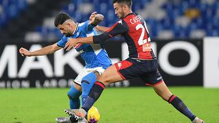 En un duro encuentro: Napoli y empataron en el San Paolo por la fecha 12 de Serie A de Italia 2019