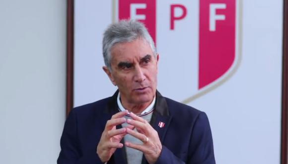Juan Carlos Oblitas es director general de fútbol de la Federación Peruana de Fútbol. (Foto: FPF)