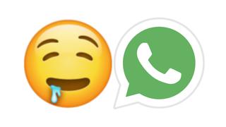 Por qué hay un emoticón de WhatsApp que deja caer baba