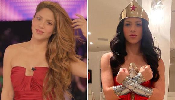 Shakira sorprende a sus fans con disfraz de la Mujer Heroína. (Foto: @shakira)