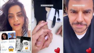 Aislinn Derbez bromea con “misterioso galán”, pero era su padre Eugenio Derbez | VIDEO