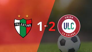 A U. La Calera le alcanzó con un gol para vencer por 2 a 1 a Palestino