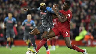 Celebran los ‘Reds’: Liverpool venció 2-0 a Napoli, por la fecha 6 de la Champions League