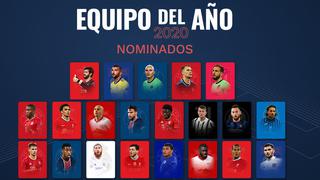 Tú eliges a los ganadores: estos son los 50 candidatos al equipo ideal del año de la UEFA