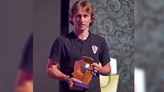 Motivado para el Mundial: Luka Modric fue elegido el mejor croata de la temporada