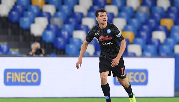 Hirving Lozano fue parte de la victoria 1-0 de Napoli vs. Torino. (Foto: AFP)
