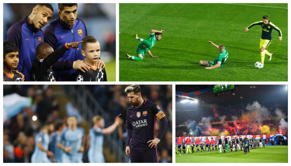 Lo que la TV no te mostró de la jornada del martes de Champions League. (AFP / Reuters)