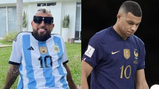 Vidal apuntó a Mbappé por menospreciar a Sudamérica: “Aprende de los que inventamos el fútbol”