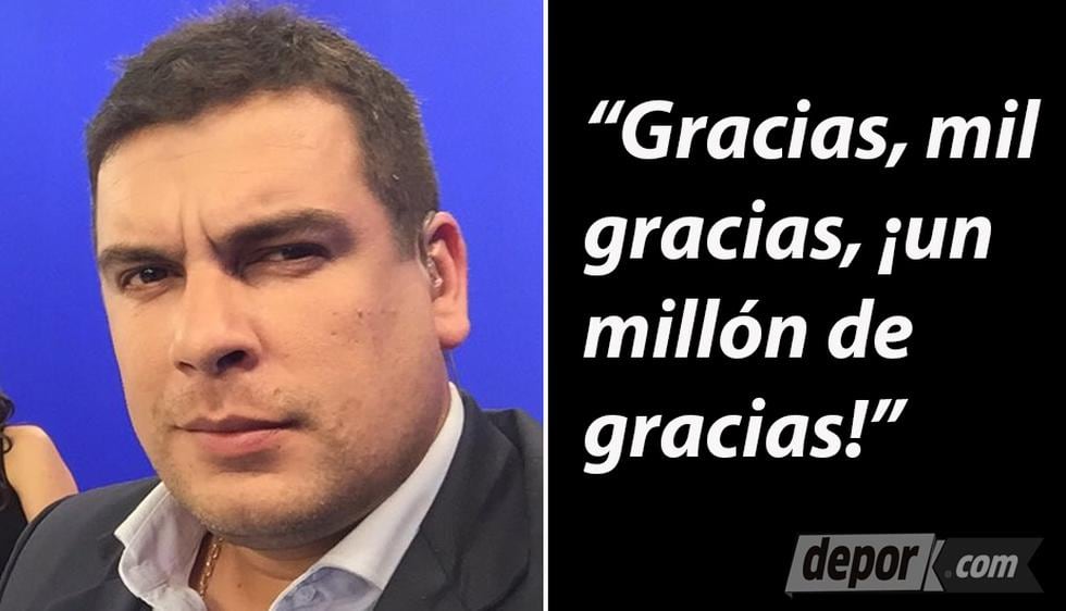 Jorge Kieffer dejó de pertenecer a CMD para narrar partido en Gol Perú. (Twitter)