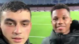 El ‘Baby Barça’: mensaje de Pedri y Ansu Fati tras goleada del Barcelona por Champions  [VIDEO]