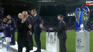 Siempre con honor: Pep Guardiola besó su medalla tras perder la final de Champions League [VIDEO]