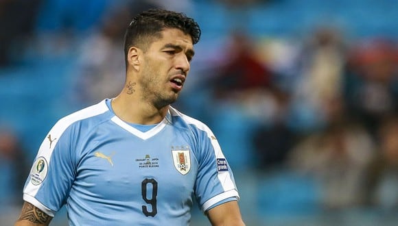 Luis Suárez, delantero de la selección de Uruguay, dio positivo a COVID-19. (Foto: AFP)