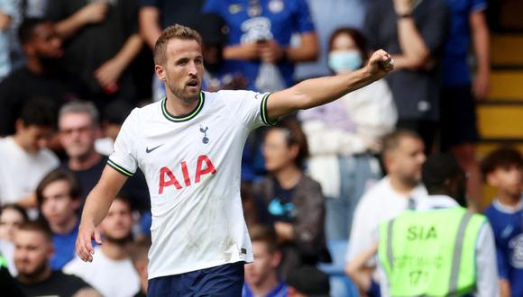 Harry Kane anotó el gol del empate (2-2) final entre Tottenham y Chelsea. (Foto: REUTERS)