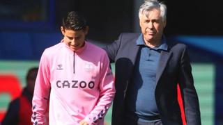 Ancelotti confirma su peor pesadilla: el motivo por el que James Rodríguez fue cambiado