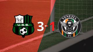 En su casa, Sassuolo vence 3 a 1 a Venezia