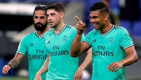 Casemiro a Manchester al igual que sus compañeros del Madrid. (Foto: EFE)