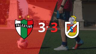 ¡Se mataron a goles! Palestino y D. La Serena protagonizaron un partidazo en el imperial de La Cisterna