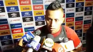 Christian Cueva: "Debemos hacer respetar la casa, estamos mentalizados"