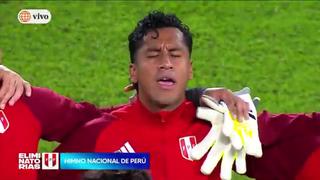 ¡A una sola voz! Así se vivió el himno nacional del Perú previo al partido ante Brasil