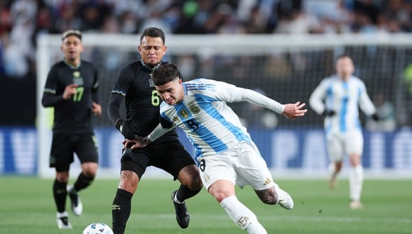 Argentina vs. El Salvador se enfrentan en un partido amistoso. (Foto: AFP)