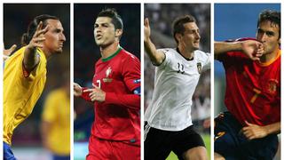 Cristiano Ronaldo y los goleadores históricos de la Eurocopa (FOTOS)