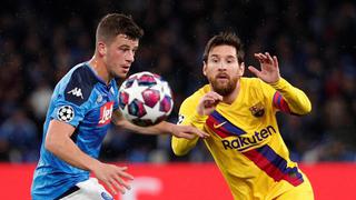 Champions League 2020: Barcelona vs. Napoli con horarios y canales por octavos de final en Camp Nou