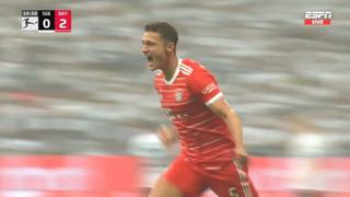 Una máquina de goles: Kimmich y Pavard anotaron el 2-0 del Bayern vs. Frankfurt [VIDEO]