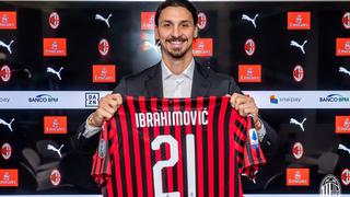 ‘Ibra’ firmó contrato y presentó el ’21′ como su dorsal en nueva etapa con Milán