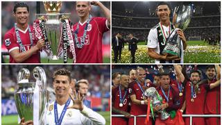 Conquistador de Europa: Cristiano Ronaldo y todos los títulos que obtuvo durante su carrera [FOTOS]