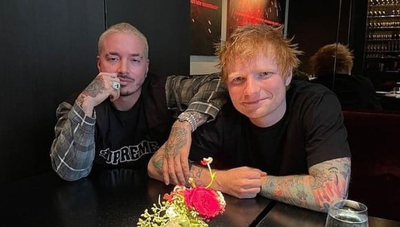 J Balvin y Ed Sheeran se unieron para un proyecto musical de dos canciones. (Foto: Captura de YouTube)