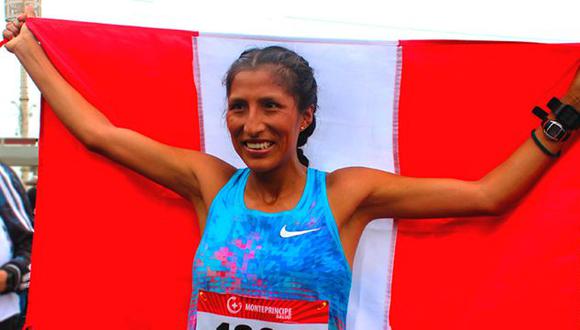 Jovana De La Cruz, la atleta clasificada a Tokio que no dejó de entrenar ni siquiera una semana después de haber dado a luz. (Federación Peruana de Atletismo)