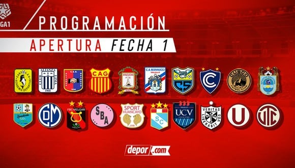 Liga 1: este viernes arranca el Torneo Clausura. (Diseño Depor)