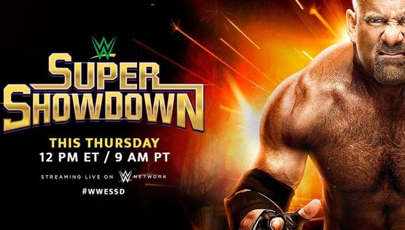 WWE Super ShowDown 2020: Goldberg será uno de los protagonistas de la velada saudí. (Foto: WWE)