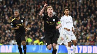Cinco minutos de terror: Kevin de Bruyne marcó el 2-1 para la remontada del Manchester City ante Real Madrid [VIDEO]