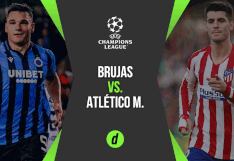ESPN 4 y STAR, Atlético Madrid vs. Club Brujas EN VIVO por Champions League