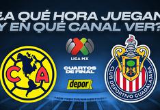 ¿A qué hora juega América vs. Chivas vuelta? Canales de transmisión, semifinal Liguilla MX