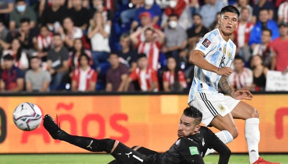 Argentina y Paraguay empataron sin goles en Asunción, por la fecha 11 de las Eliminatorias. (Foto: AFP).